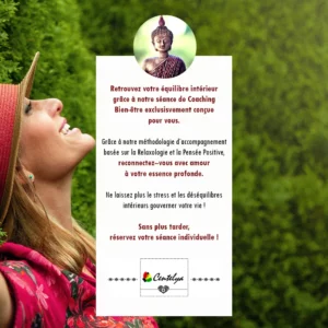 Séance Coaching Bien-être » Retrouver mon équilibre intérieur «