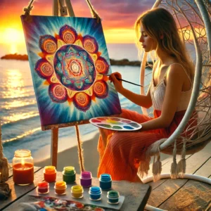 SEANCE COACHING ART THERAPIE - ATELIER VOYAGE CREATIF VERS SOI - Couverture Page Produit 1
